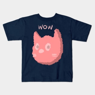 "wow" Cat Kids T-Shirt